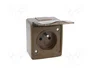 PAWBOL Socle d'alimentation AC 2P+PE marron 16A