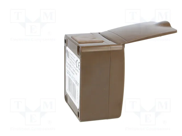 PAWBOL Socle d'alimentation AC 2P+PE marron 16A