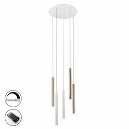 Varas Lampe À Suspension Acier/Acrylique LED 25W 2250Lm Dimmable 3000K