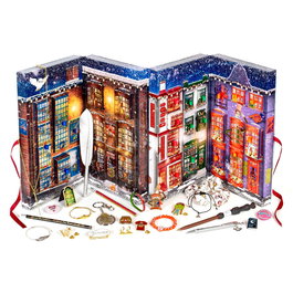 THE CARAT SHOP Calendrier de l'Avent Le Chemin de Traverse Harry Potter avec 24 Figurines Miniatures en Alliage de Zinc Détailées