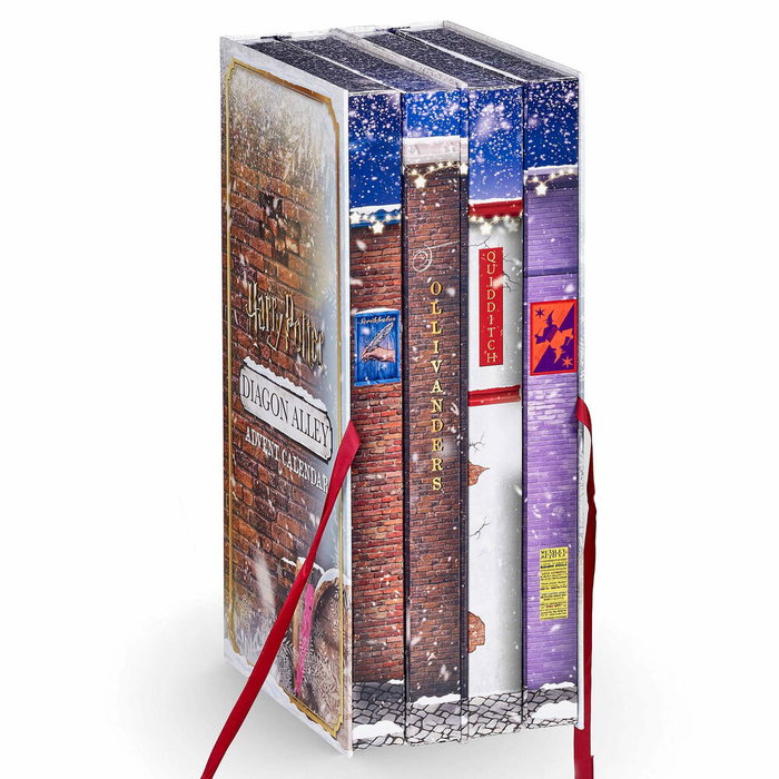 THE CARAT SHOP Calendrier de l'Avent Le Chemin de Traverse Harry Potter avec 24 Figurines Miniatures en Alliage de Zinc Détailées