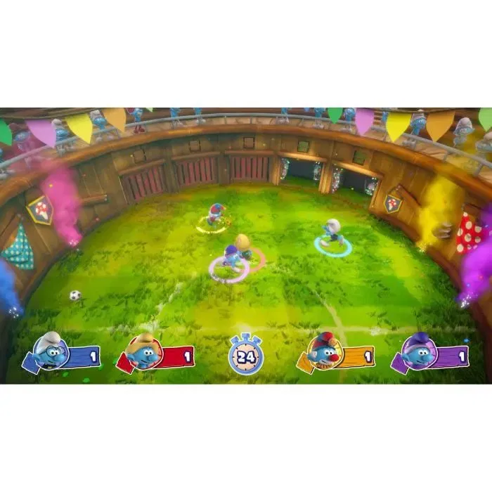 Microids Les Schtroumpfs Village Party - Jeu PS5 (Sortie 06/06/2024) - Version Boîte Cartouche