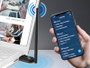 Conceptronic ABBY07B Adaptateur USB Bluetooth 5.1 Classe 1 avec antenne 2dBi, 100 m, Plug and Play Windows