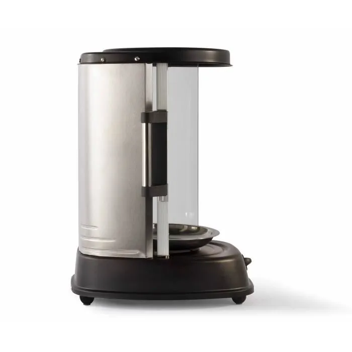 Livoo DOM323 - Grill vertical 1500W pour cuisson jusqu'à 2,5 kg, avec minuterie, rotation 360°, broche centrale et 10 brochettes de 23 cm