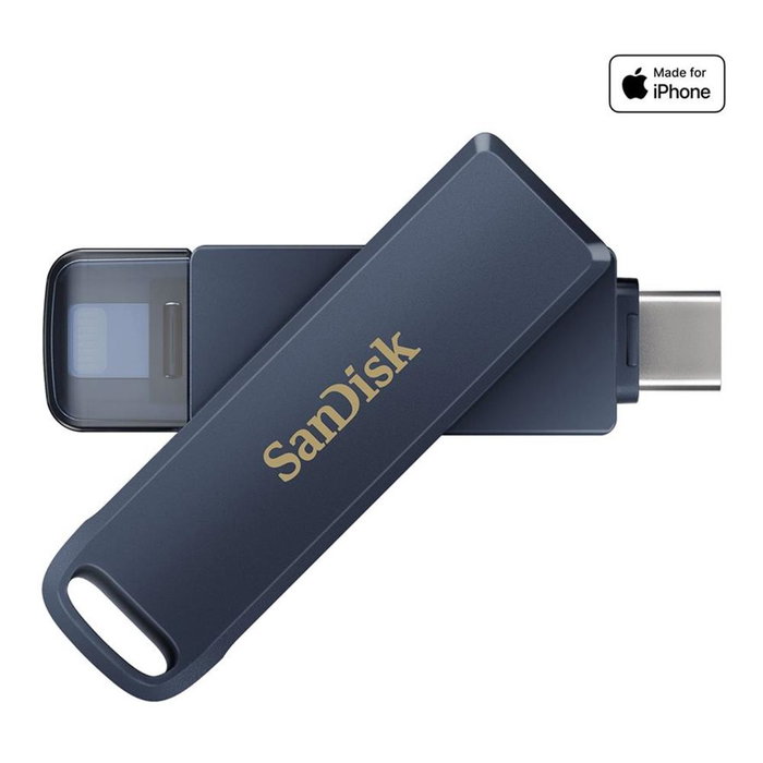 SanDisk iXpand Phone Drive 256 Go Bleu SanDisk iXpand Phone Drive 256 Go Bleu