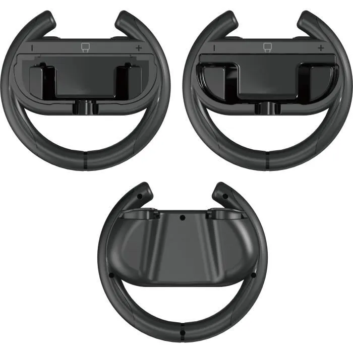 Venom Volant de Course pour Joy-Con Nintendo Switch et Switch OLED - Noir - Compatible Switch 2 - Optimisé Jeu de Course