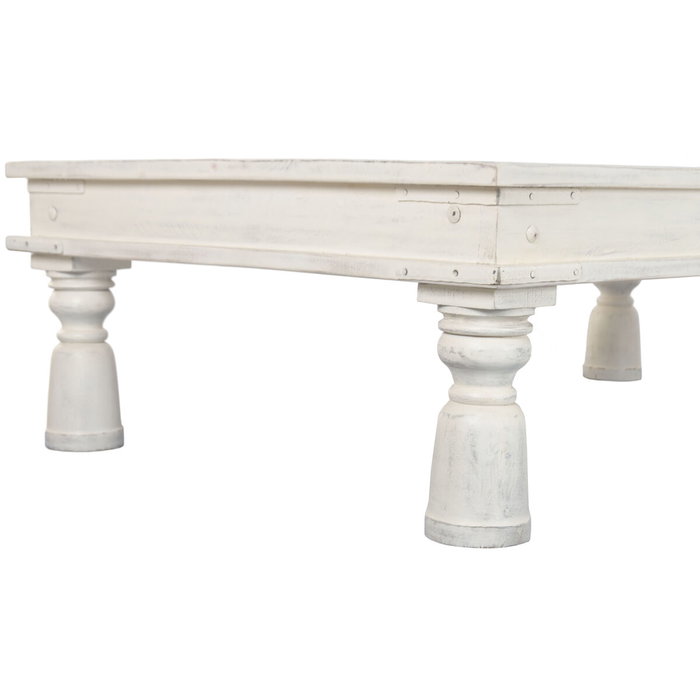 Home ESPRIT Table Basse Blanc 70 x 107 x 45 cm