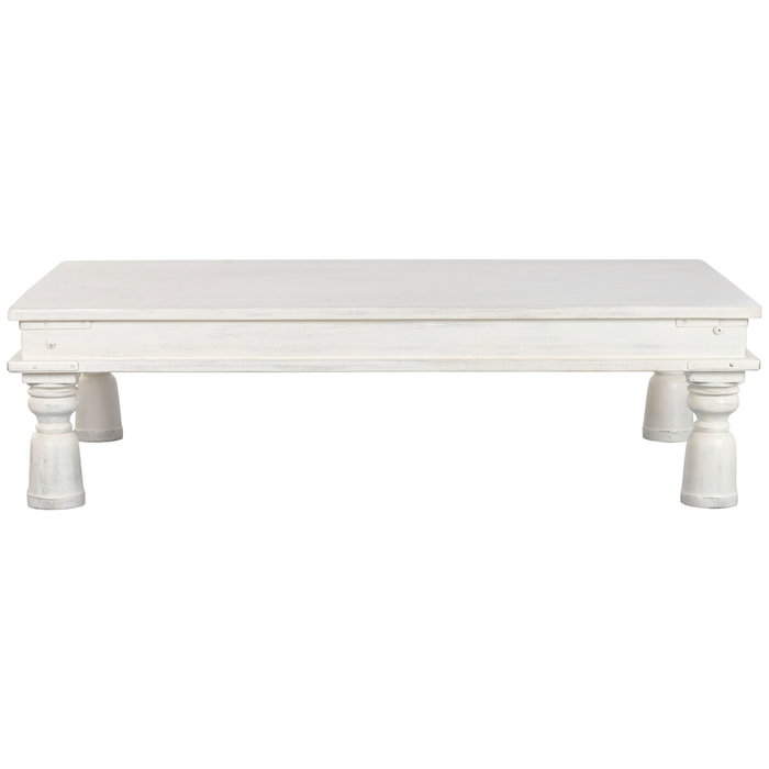 Home ESPRIT Table Basse Blanc 70 x 107 x 45 cm