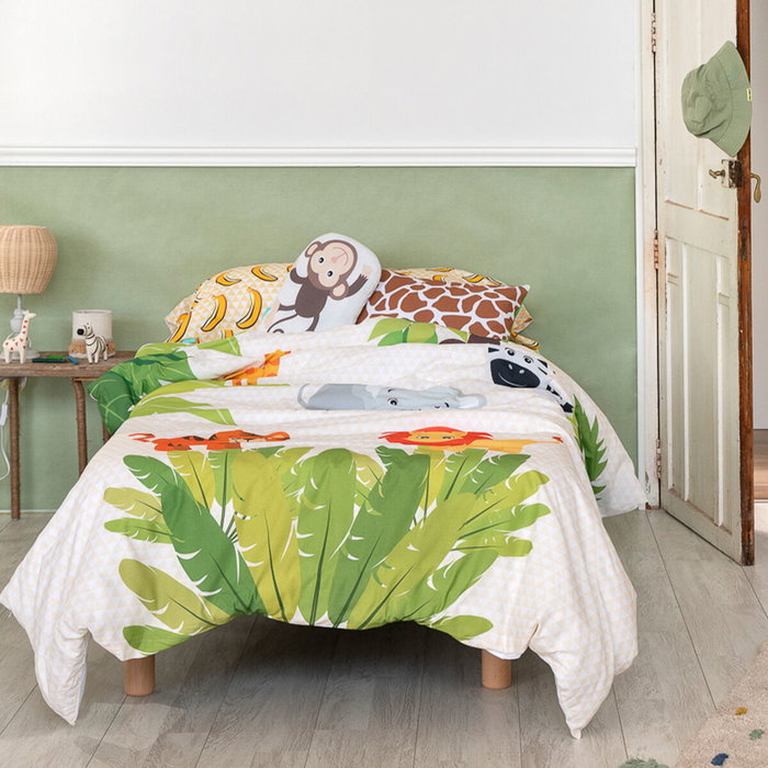 Parure de couette HappyFriday Mr Fox Wild Multicouleur Lit 1 persone 2 Pièces Parure de couette HappyFriday Mr Fox Wild Multicouleur Lit 1 persone 2 Pièces