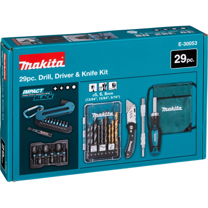 Makita E-30053 Jeu d'outils à main 29 pièces