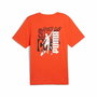 T-shirt à manches courtes homme Puma Graphics Puma Sports Club Orange