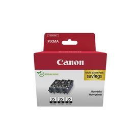 Canon 1509B028 - Cartouche d'encre PGI-35 Noir - Pack de 3 unités