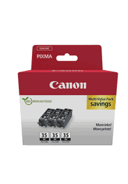 Canon 1509B028 - Cartouche d'encre PGI-35 Noir - Pack de 3 unités