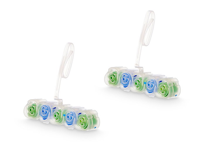 Arte Regal Set de 2 Boules de Toilette Pino 50g Vert Plastique 13x20x4 cm (Set de 24) Arte Regal Set de 2 Boules de Toilette Pino 50g Vert Plastique 13x20x4 cm (Set de 24)