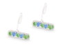 Arte Regal Set de 2 Boules de Toilette Pino 50g Vert Plastique 13x20x4 cm (Set de 24)