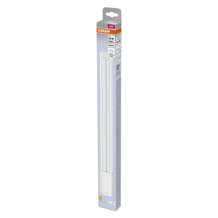 Ledvance Ampoule LED DULUX 2G11 18W 2300Lm 4000K 140° IP20 - Remplaçement CFL sans mercure pour bureau et commerce Ledvance Ampoule LED DULUX 2G11 18W 2300Lm 4000K 140° IP20 - Remplaçement CFL sans mercure pour bureau et commerce