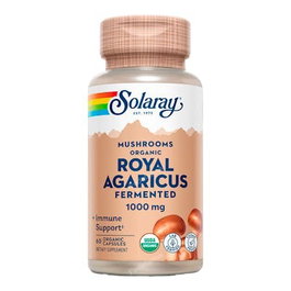SOLARAY Royal Agaricus 500 mg, 60 capsules végétales