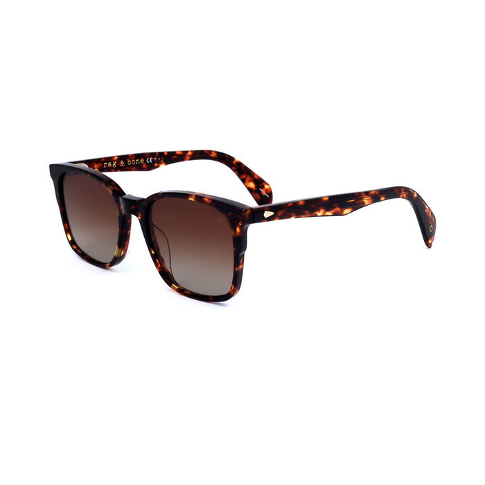 Rag & Bone RNB5016/S Lunettes de Soleil Homme Monture Acétate Carrée 52mm Protection UV400 Catégorie 3