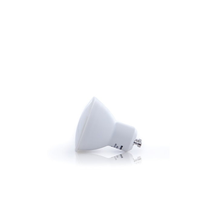 Vepa Pack de 5 ampoules LED GU10 6W 500Lm 6000K avec anneau downlight inclinable blanc