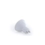 Vepa Pack de 5 ampoules LED GU10 6W 500Lm 6000K avec anneau downlight inclinable blanc