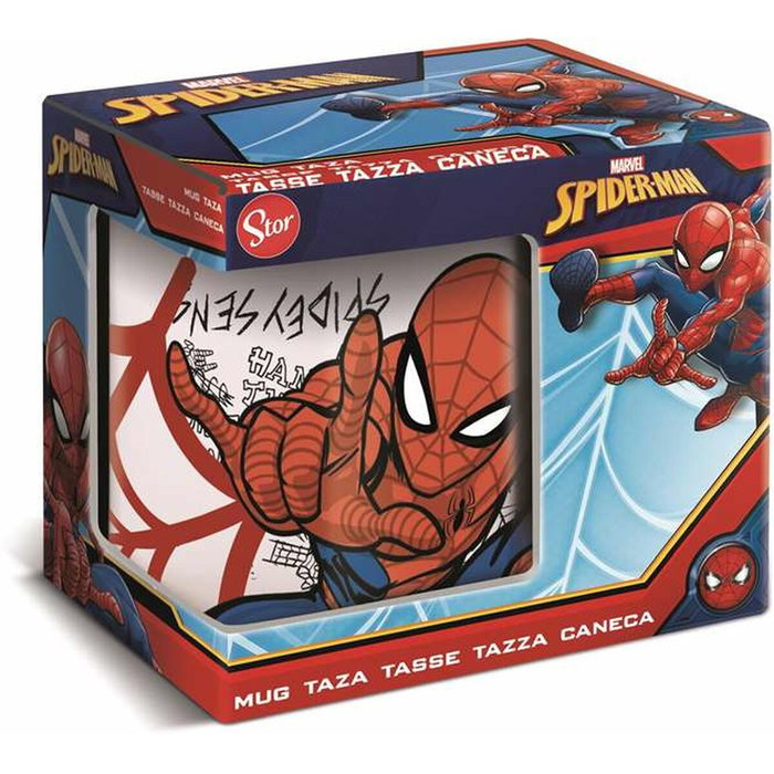Stor Tasse Spiderman Urban Web Multicouleur 325 ml Stor Tasse Spiderman Urban Web Multicouleur 325 ml