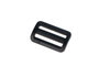 Innspiro Boucle coulissante rectangulaire en plastique noir 32,3 mm (lot de 5)
