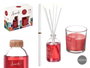 Acorde Coffret Mikado 100 ml Bougie 30h Fruits Rouges 19,2 x 15 x 7,5 cm (Set de 6)