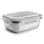 Ibili Boîte à lunch 669306 Acier inoxydable Rectangulaire 600 ml