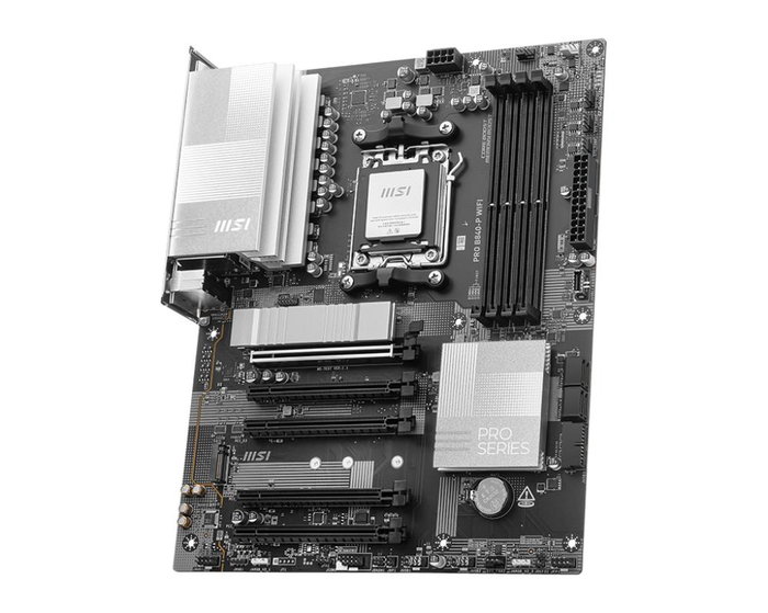 MSI PRO B840-P WiFi AMD B840 AM5 DDR5 ATX Carte mère avec Wi-Fi 7 Bluetooth 5.4 2.5G Ethernet