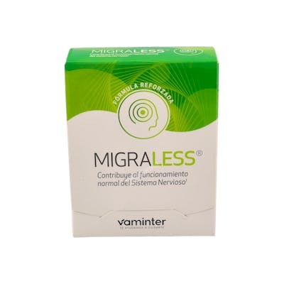 VAMINTER Migraless 30 gélules - Complément alimentaire pour migraines et tensions nerveuses VAMINTER Migraless 30 gélules - Complément alimentaire pour migraines et tensions nerveuses