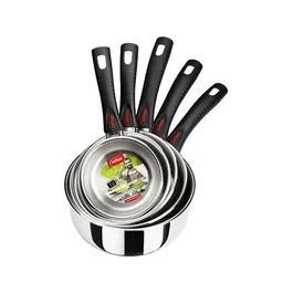 Inoxibar Set de 5 casseroles en acier inoxydable 12 à 20 cm