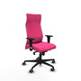 Piqueras Y Crespo Fauteuil Albacete, Mécanisme Synchrone, Similicuir Rose