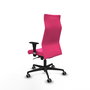 Piqueras Y Crespo Fauteuil Albacete, Mécanisme Synchrone, Similicuir Rose