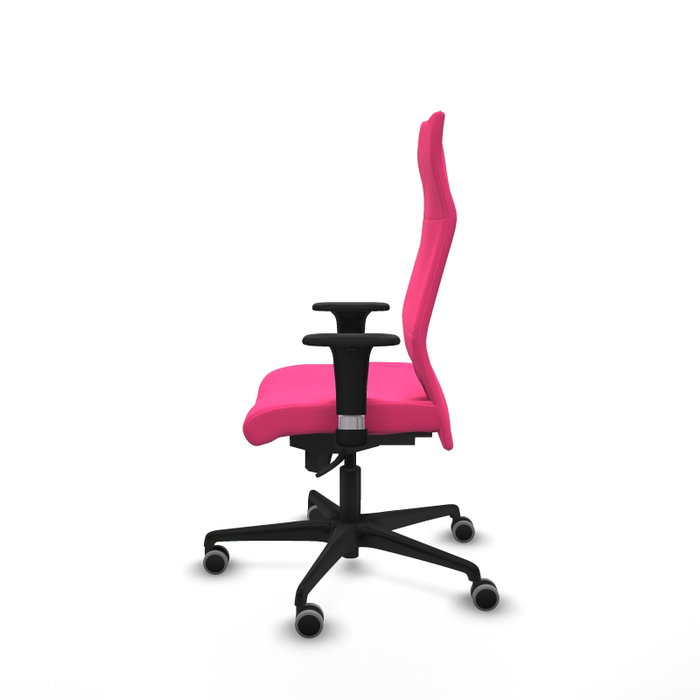 Piqueras Y Crespo Fauteuil Albacete, Mécanisme Synchrone, Similicuir Rose