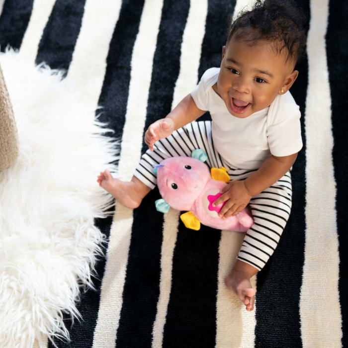 Baby Einstein Veilleuse Sea Dreams Seahorse Rose en peluche avec technologie Cry Reply Baby Einstein Veilleuse Sea Dreams Seahorse Rose en peluche avec technologie Cry Reply