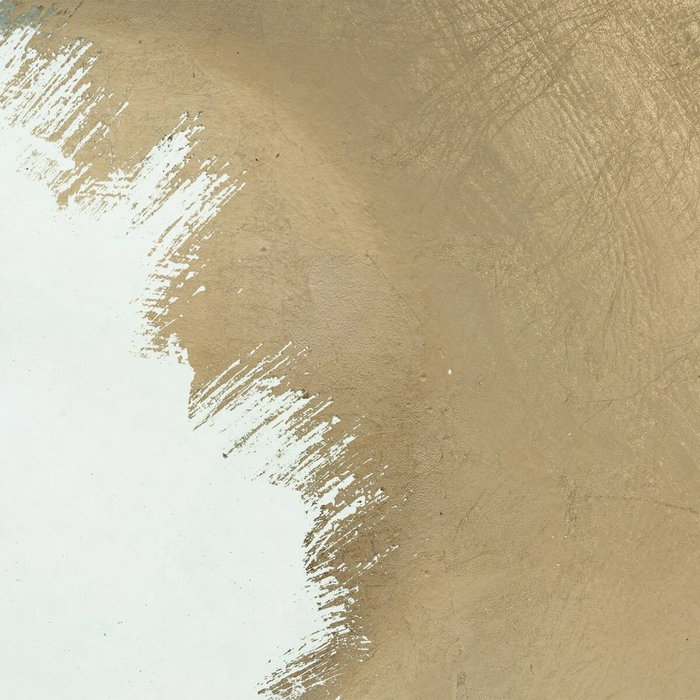 Centre de Table Doré Verre 39 x 39 x 6,5 cm