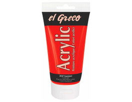 Kreul Peinture acrylique el Greco Rojo Carmine Red 150ml