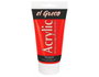 Kreul Peinture acrylique el Greco Rojo Carmine Red 150ml