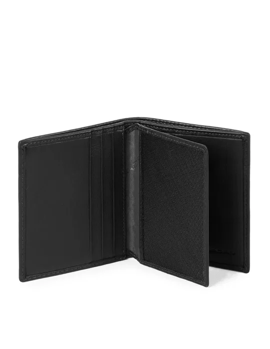 Piquadro Urban Portefeuille en cuir noir pour hommes