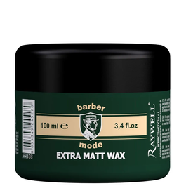 Raywell Barber Mode Cire à Cheveux Coiffante Homme Femme, Finition Mate, Fixation Forte, 100 ml