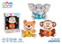 Jugatoys - mimosines Peluche animaux musicaux, modèles surtidos