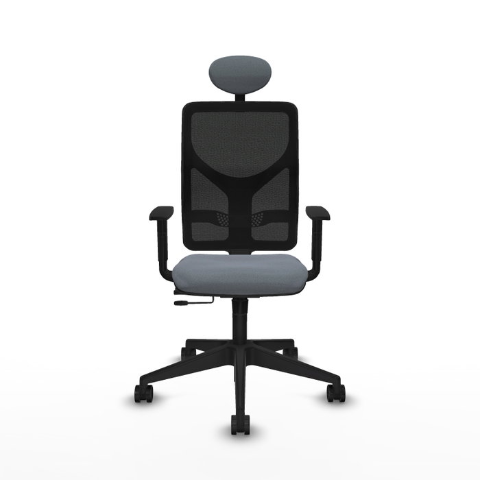 Piqueras Y Crespo Motilla Chaise de Bureau Sincro/Traslack Gris/Noir