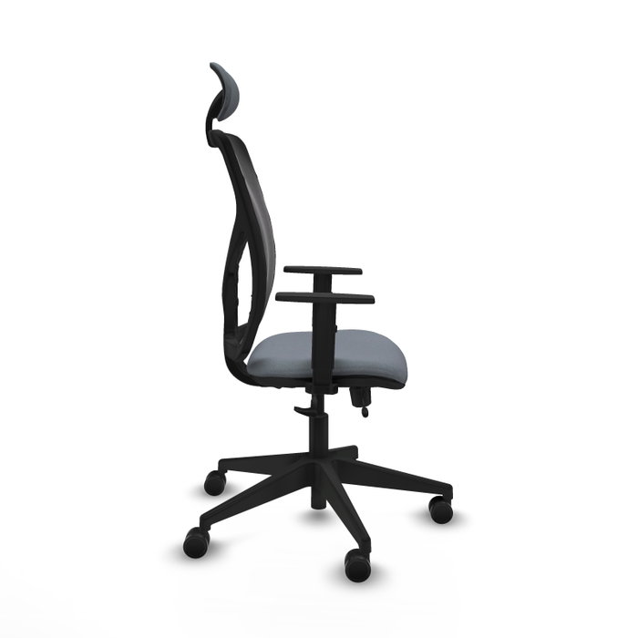 Piqueras Y Crespo Motilla Chaise de Bureau Sincro/Traslack Gris/Noir