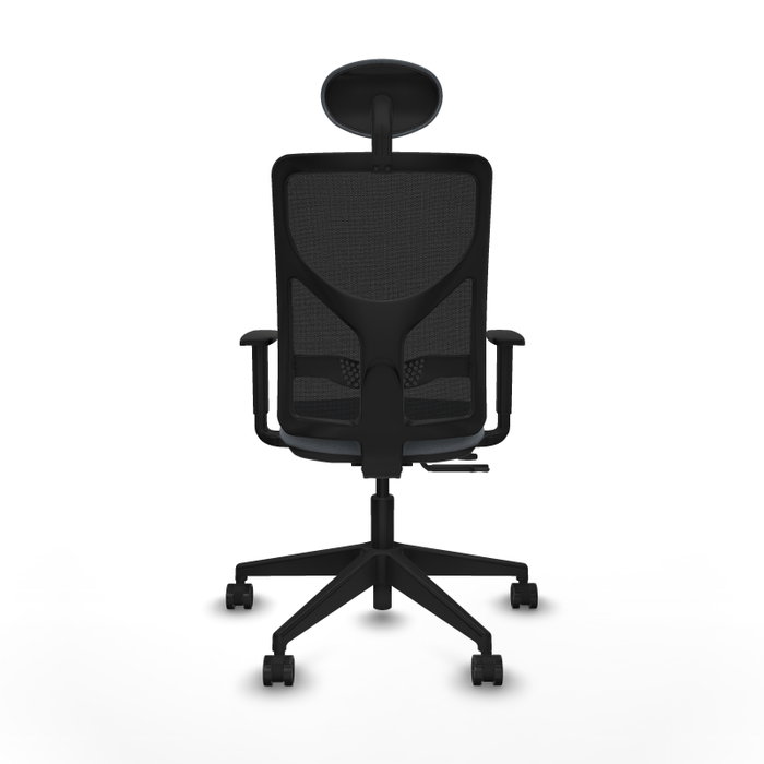 Piqueras Y Crespo Motilla Chaise de Bureau Sincro/Traslack Gris/Noir