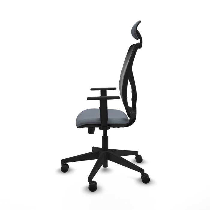 Piqueras Y Crespo Motilla Chaise de Bureau Sincro/Traslack Gris/Noir
