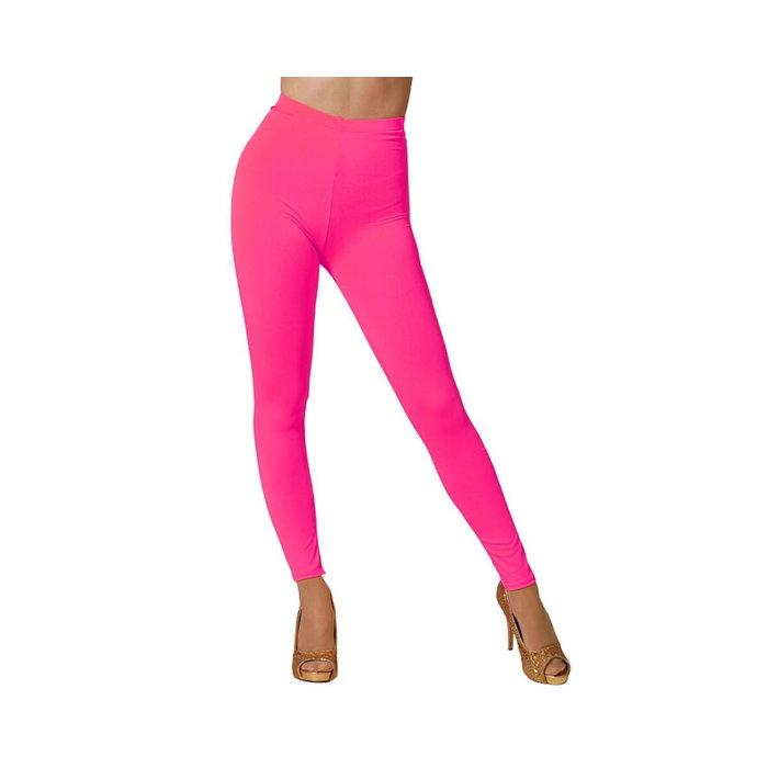 BigBuy Fashion Leggings Rose Fluo Adulte