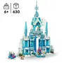 LEGO 43244 Le palais de glace d'Elsa - Jouet de construction Disney pour enfants avec mini-poupées Elsa, Anna, Kristoff et figurine Olaf