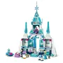 LEGO 43244 Le palais de glace d'Elsa - Jouet de construction Disney pour enfants avec mini-poupées Elsa, Anna, Kristoff et figurine Olaf