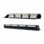 NANOCABLE Commutateur Réseau Armoire CAT.6A UTP 19 pouces 1U Dual 24 Ports