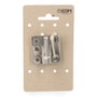 Loquet de porte EDM 85328 45 x 45 mm Gauche